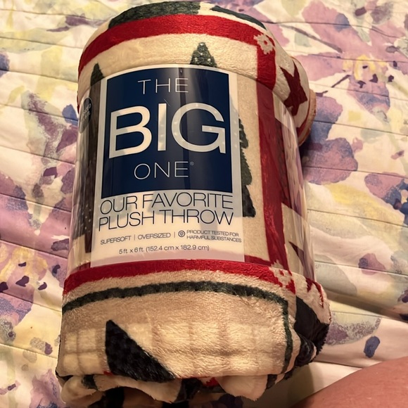 Holiday Plush Blanket - Picture 2 of 2